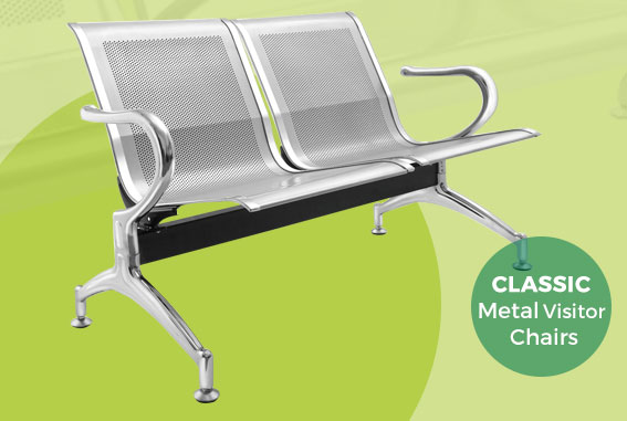 Classic Metal Visiting Chair