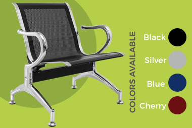 Classic- Metal 4 Seater Visitor Chair