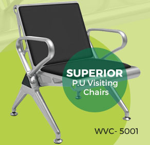 Superior Aluminium Visiting Chairs WVC-5023