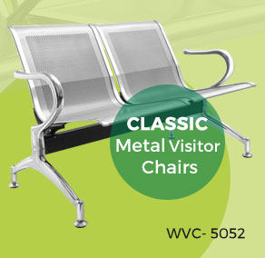 Classic Metal Visiting Chairs WVC-5052