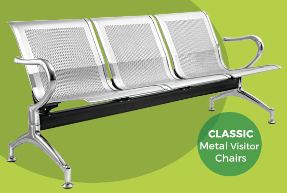 Classic Metal Visiting Chair